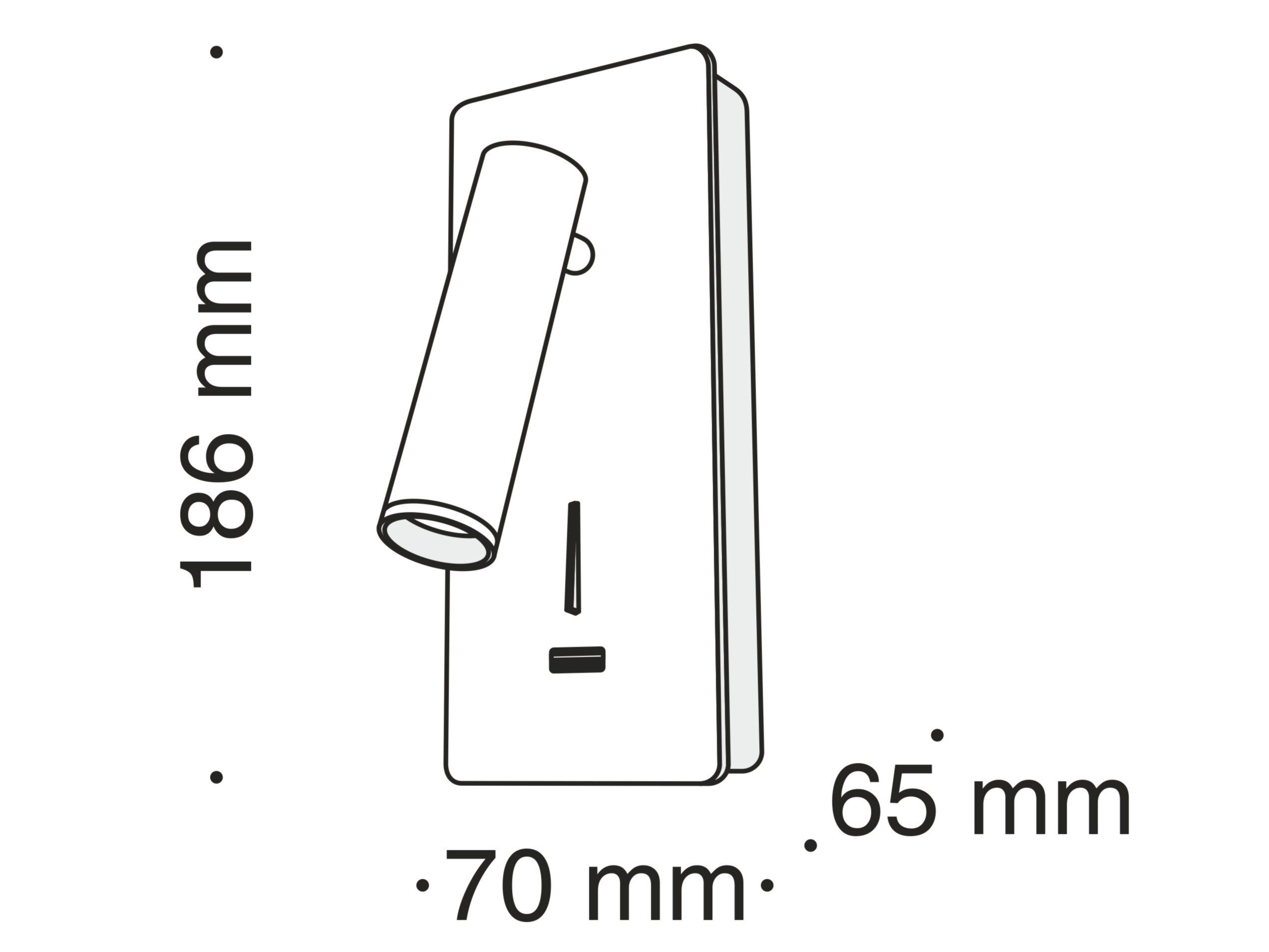 Алюминиевый регулируемый светодиодный настенный светильник Maytoni MIRAX ARCH-00146990 - Вид №5