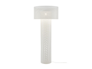 Стальная светодиодная напольная лампа