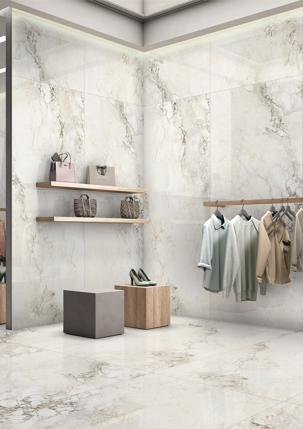 Бесконечная элегантность: керамический слэб STAROSLABS STP-ST185 INCOLOR Double Polished - Вид №4