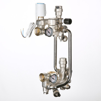 VT.COMBI.S.180M Насосно-смесительный узел для теплого пола VALTEC COMBI.S Valtec 180 мм (M)  - Вид №1