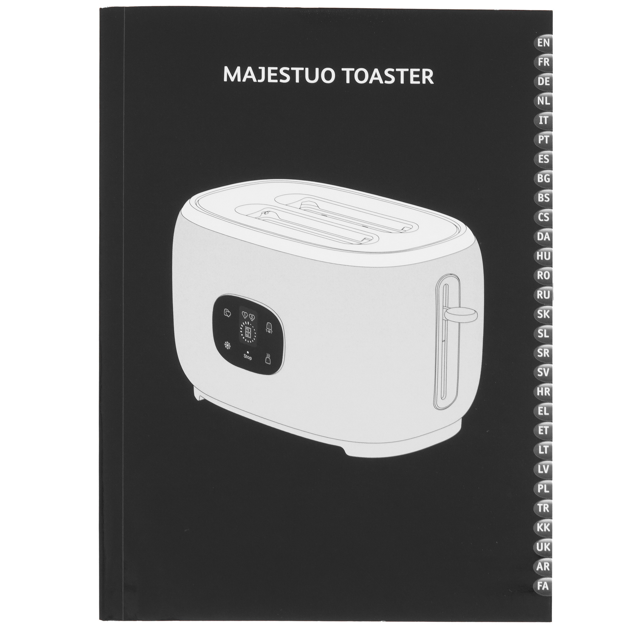 9071489 Тостер Tefal Majestuo TT883D10 серебристый STDN-0014023 - Вид №6