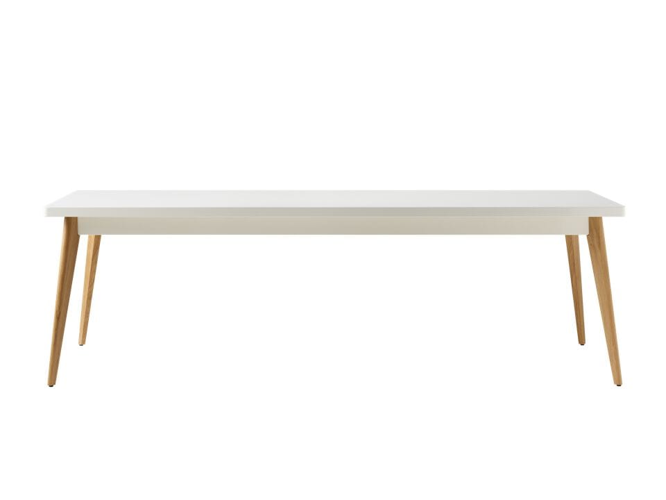 Прямоугольный обеденный стол из стали и дерева Tolix T55 / 56 ARCH-00137253 - Вид №1