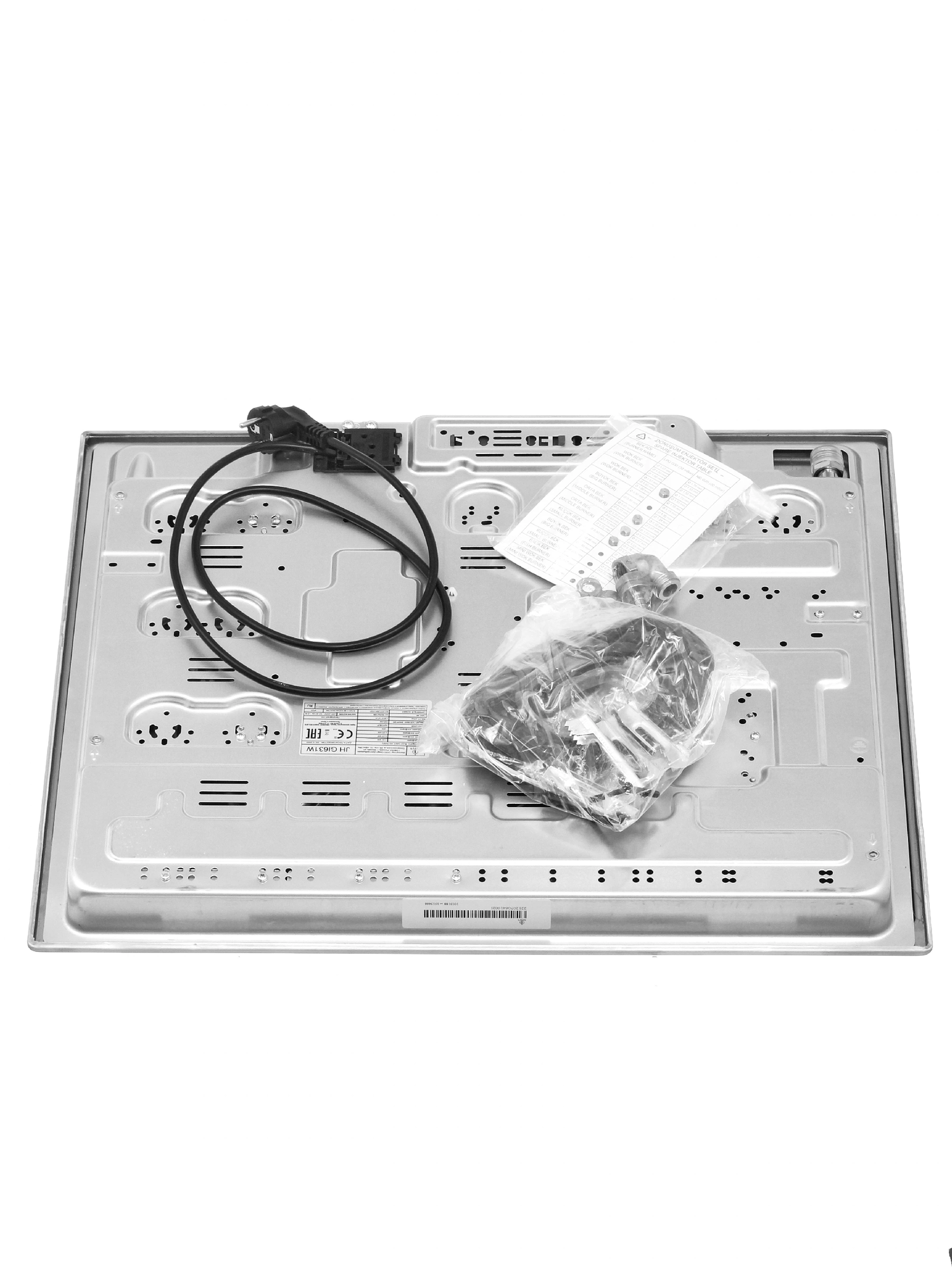 9243833 Газовая варочная поверхность Jacky's JH GI631W STDN-0136525 - Вид №4