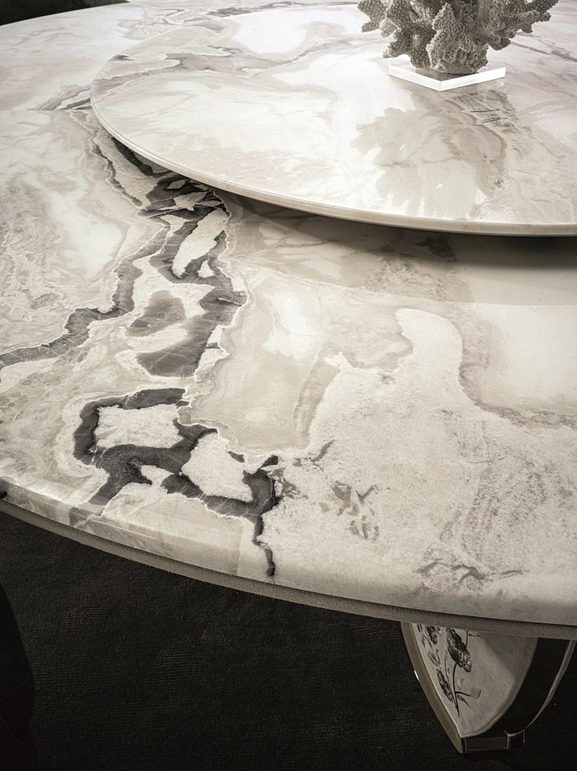 Longhi Круглый мраморный стол с ленивой сьюзан Loveluxe 2020 – sartoria collection sun-id-1508570 - Вид №4