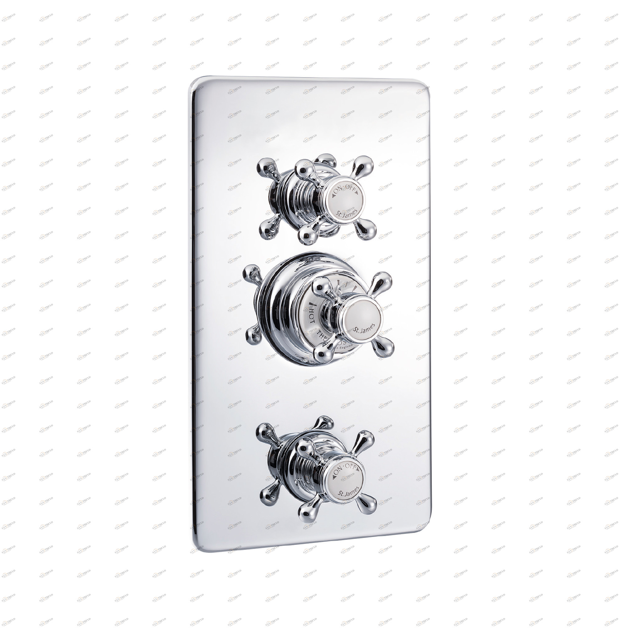 Traditional bathrooms Термостатический смеситель для душа с накладкой Tb770variantenthermostat 