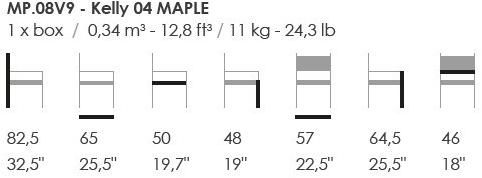 Fenabel Стул с обивкой и подлокотниками Kelly sun-id-1364217 - Вид №1