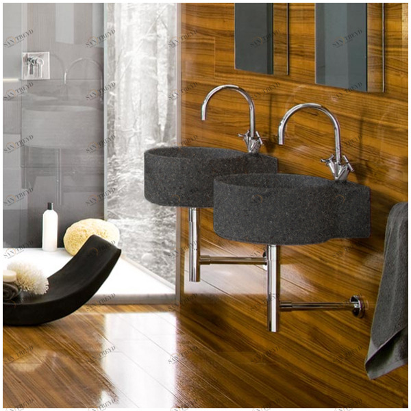 C4525 Подвесная раковина настенная овальная Neutra Design  белая 