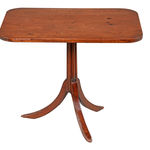 SOR27511 Низкий приставной столик для штатива из красного дерева ijlbrown  - Вид №3