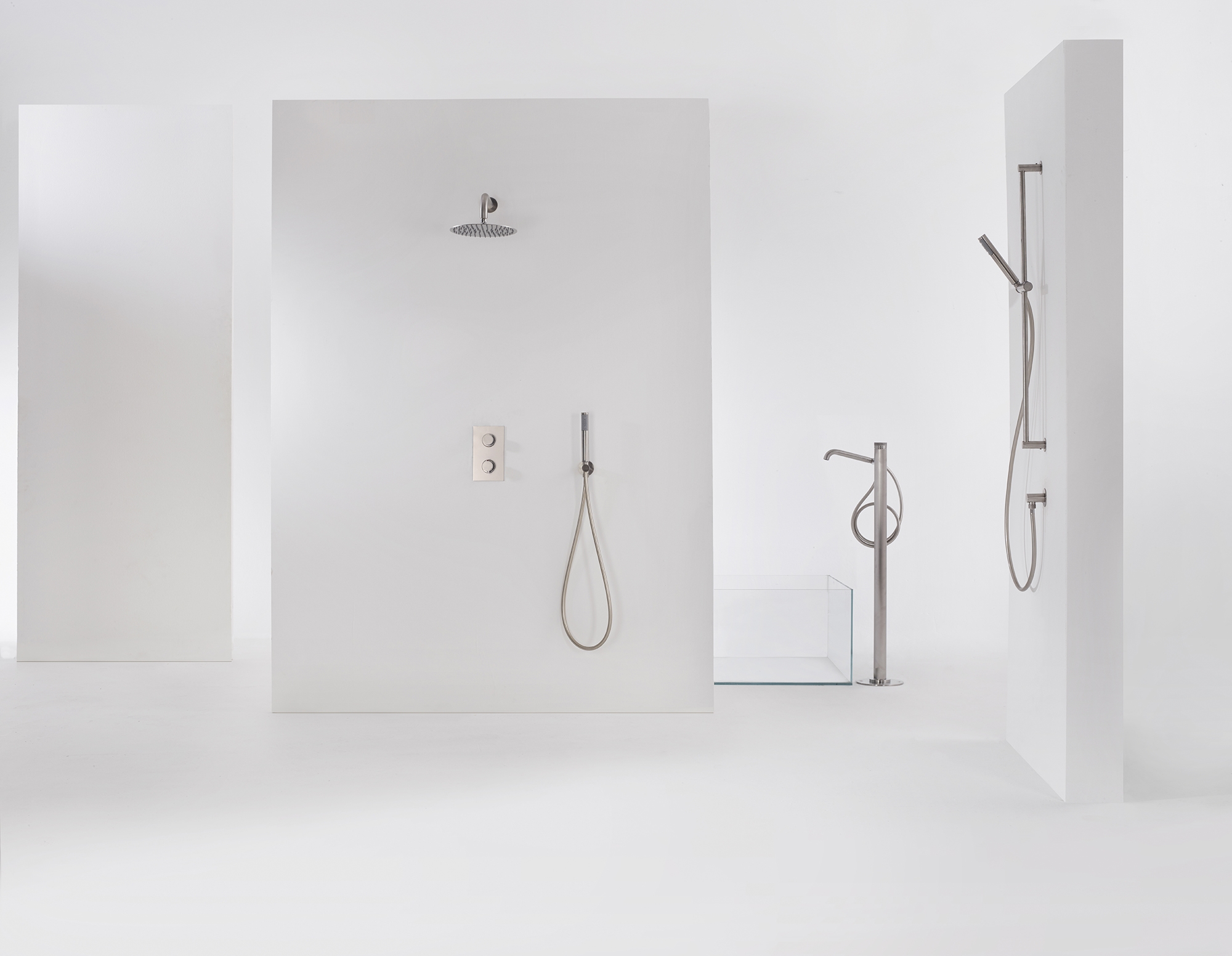 INC003-075 Hержавеющая сталь матовая Zen-Inox BOSSINI  - Вид №1