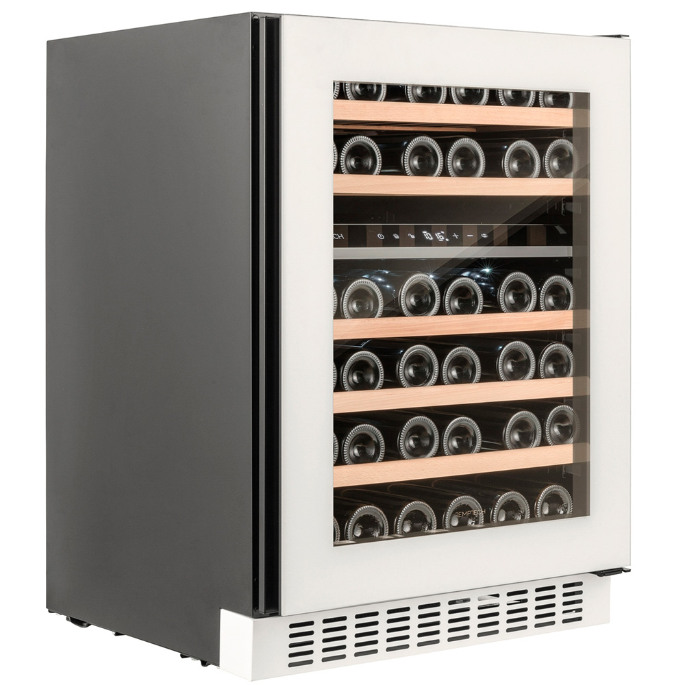 9173349 Винный шкаф Temptech OX60DRW-24 белый STDN-0123316