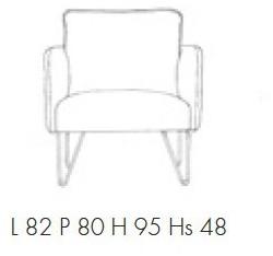 Adrenalina Кресло Contract Doumo sun-id-1381502 - Вид №9