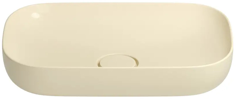 90394396 Накладная раковина Wellsee Croquis 150306000 овальная 60 см цвет кашемир STLM-0989694