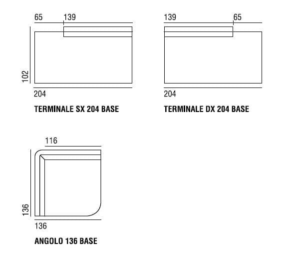 Секционный диван из ткани Verzelloni Линдон ARCH-00077707 - Вид №23