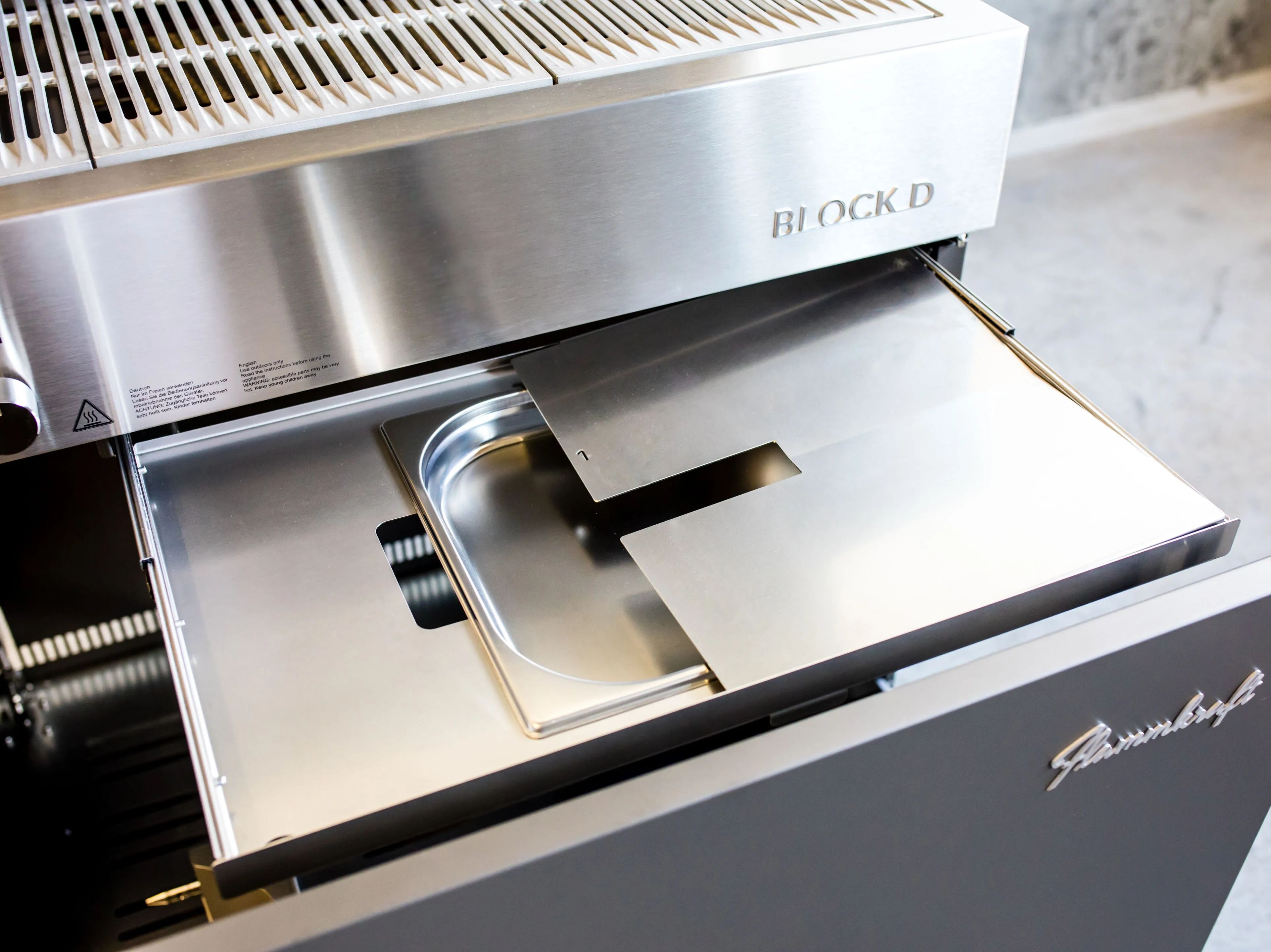 Газовый гриль из нержавеющей стали Flammkraft BLOCK D ARCH-00141165 - Вид №9
