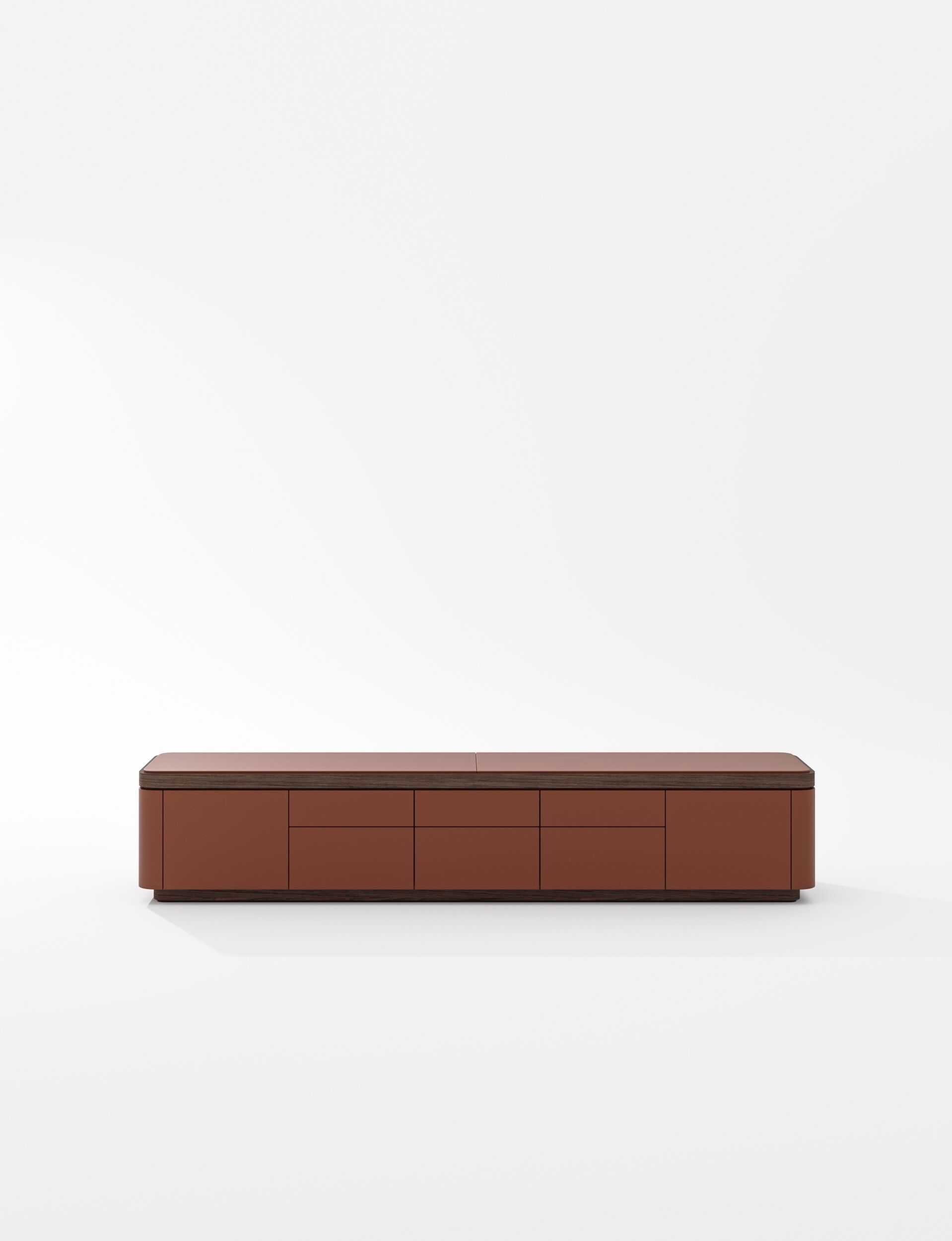 Кожаный офисный шкаф PROF Flow ARCH-00123767 - Вид №41