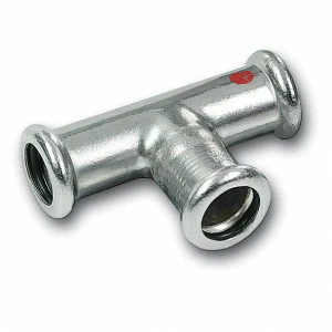 124130L15 SANHA 24130L SANHA-Therm тройник удлиненный ВПр 15 мм