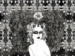 MOMENTI Авторский художественный принт Crazy home paintings Nc-004