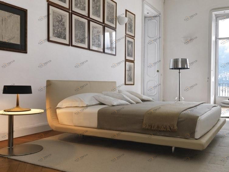 Désirée divani Кровать двуспальная с обивкой Tuliss sun-id-1513519