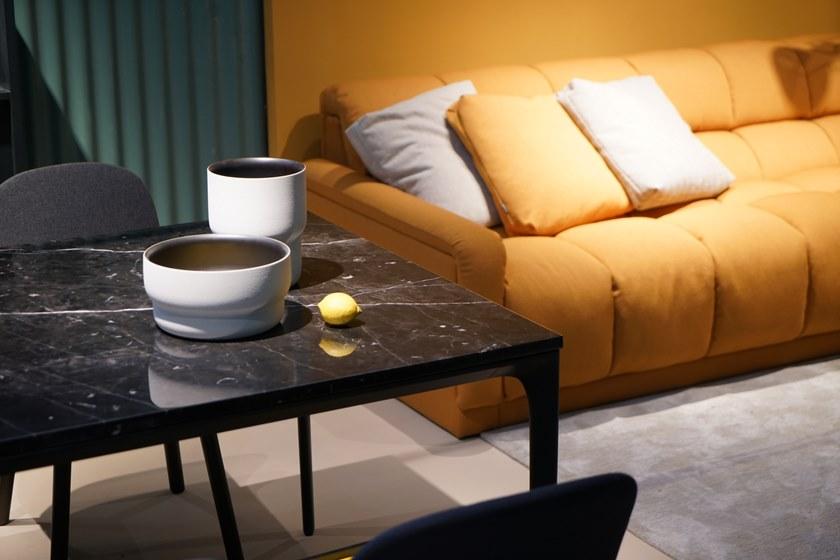 Grado Design Изогнутый 5-местный тафтинговый диван из ткани Salami Sal-sf-g05 - Вид №3