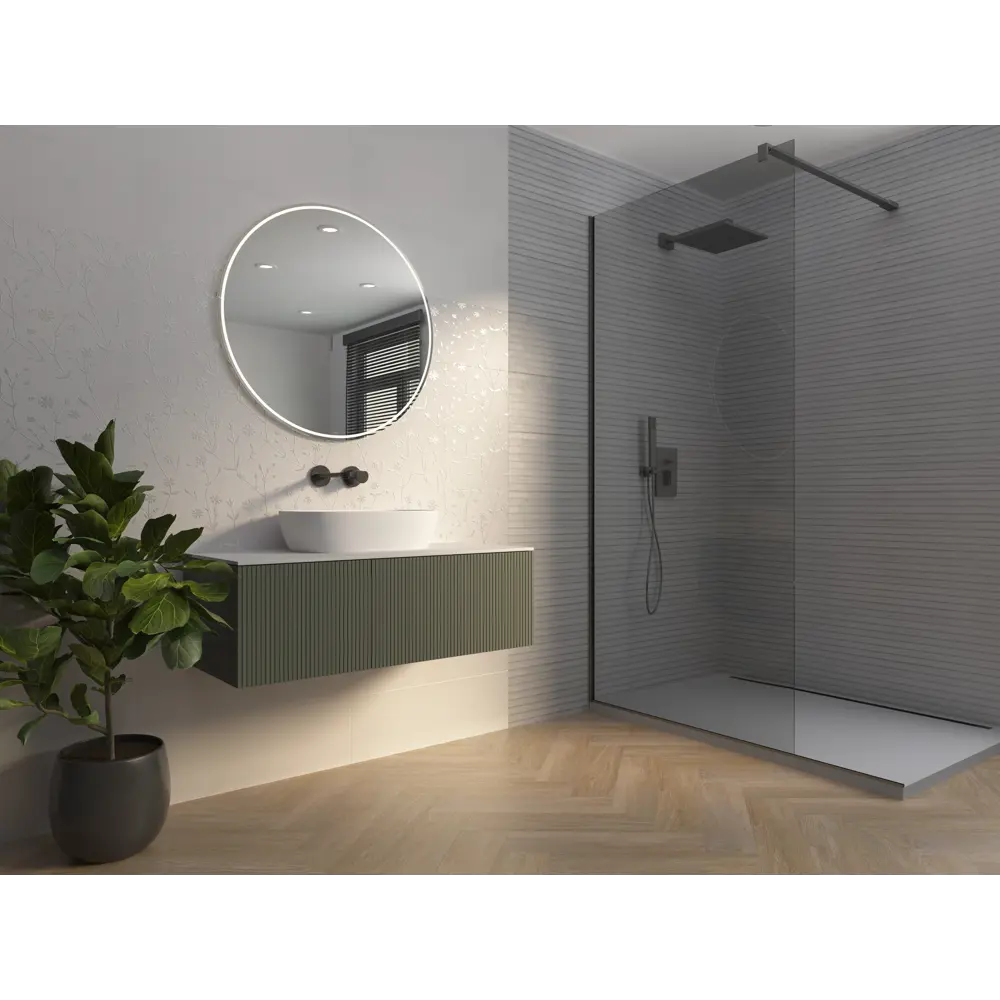 Декор настенный Gracia Ceramica Velvet 25x60 см матовый цвет бежевый STLM-2075230 - Вид №3