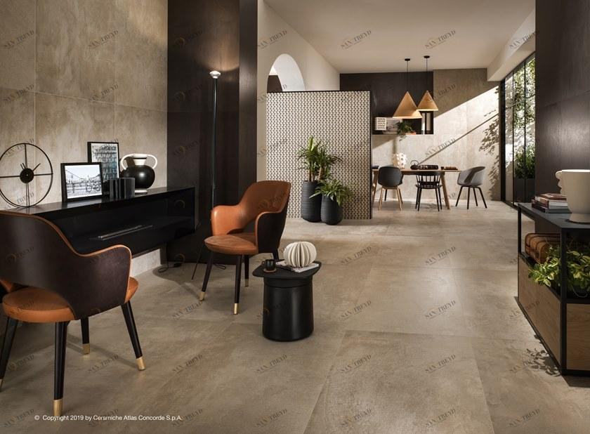 Atlas Concorde Пол из керамогранита под бетон Raw sun-id-1421703