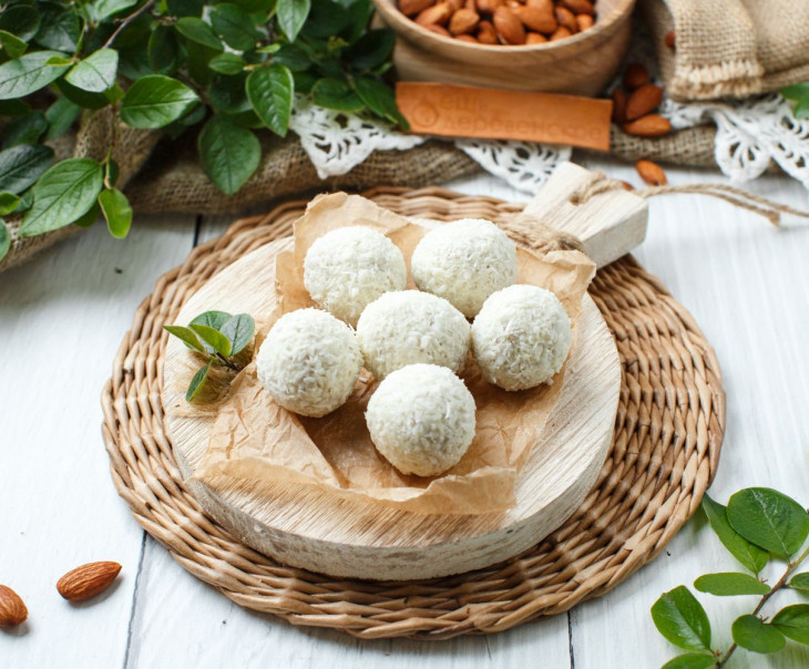 6410 Пирожное "Кокосовая бомбочка" Вкусляндия 