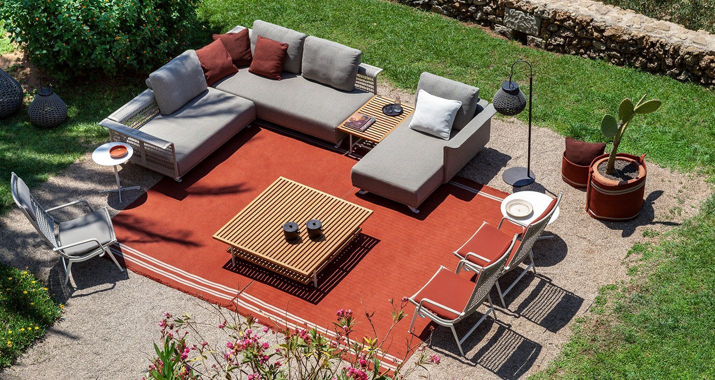 ТИК квадратный низкий садовый столик Poltrona Frau Boundless Living Outdoor Collections ARCH-00097597 - Вид №4