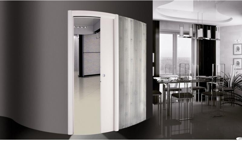 Scrigno Рама стойки для изогнутых раздвижных дверей Scrigno gold sun-id-1438013 - Вид №3