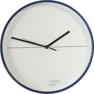 Часы настенные «Геометрия» цвет синий Ø30 см