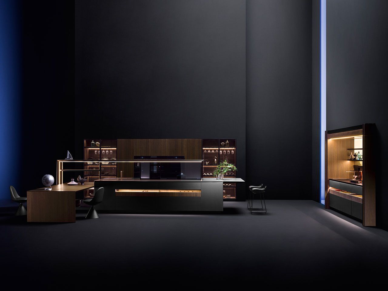 Встроенная кухня с островом Arrital Nautila ARCH-00078778 - Вид №1