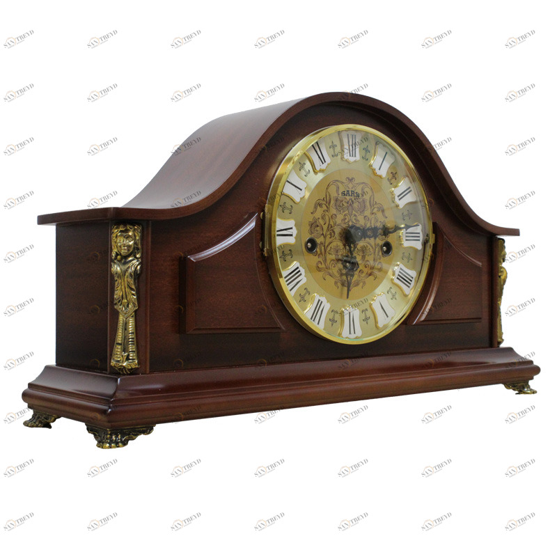 Часы настольные коричневые темный орех Sars SARS ДИЗАЙНЕРСКИЕ 00-3967459 Коричневый 