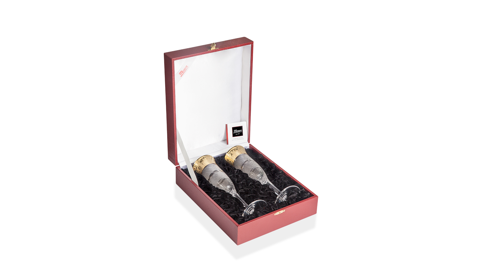 62582 Moser Набор из 2 фужеров для шампанского 185мл "Сплендид" п/к Хрусталь бессвинцовый  - Вид №2