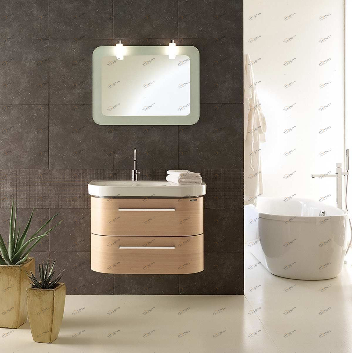 DAY1 Комплект мебели cm 86 Berloni Bagno 43250