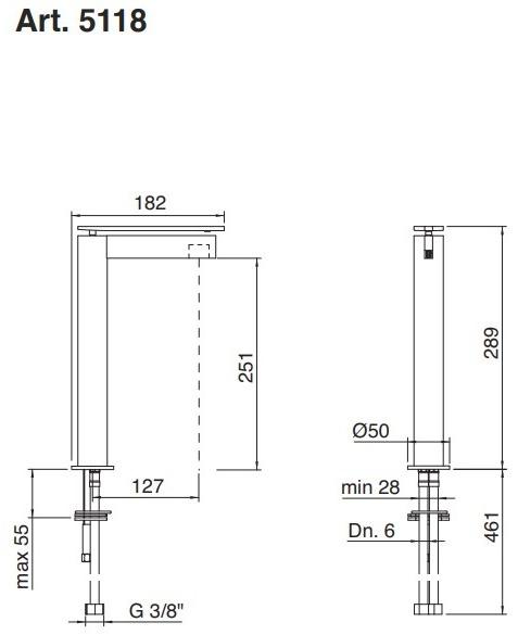 Rubinetterie Treemme Time_out  5118-5118_cl  - Вид №5