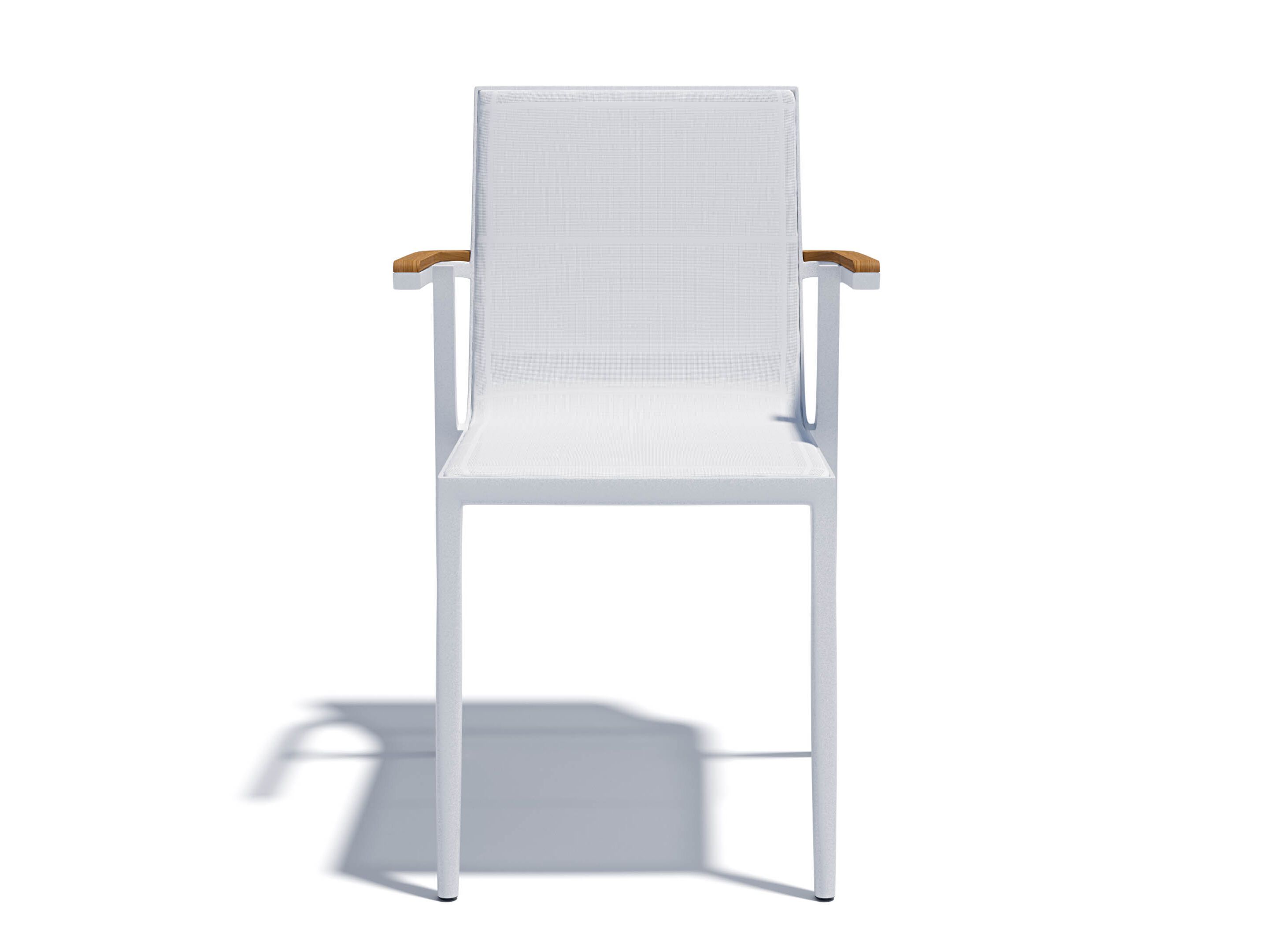 Алюминиевый штабелируемый садовый стул с подлокотниками Atmosphera ARCH-00014672 - Вид №4