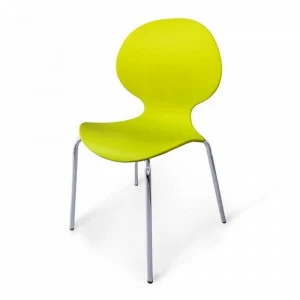 Пластиковый стул желтый 82х47х53 см AFINA  240961 Желтый