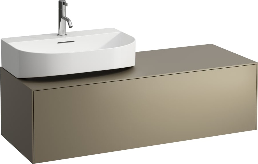 H4054520340411 Шкафчик, 1 ящик, совместим с мини-раковиной 816341, 816342, с отверстием слева/справа LAUFEN PRO - Вид №2