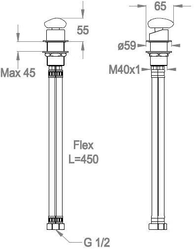 Fir Italia Напольный пульт дистанционного управления Synergy stone 95 9551050 - Вид №1