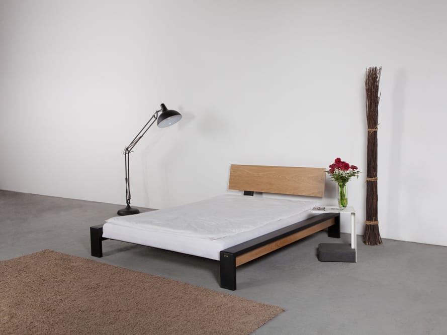 Стальная и деревянная кровать Wissmann raumobjekte SIDE - ART326 ARCH-00143294 - Вид №6