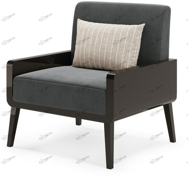 PRADDY Кресло из ткани с подлокотниками  Ml225 