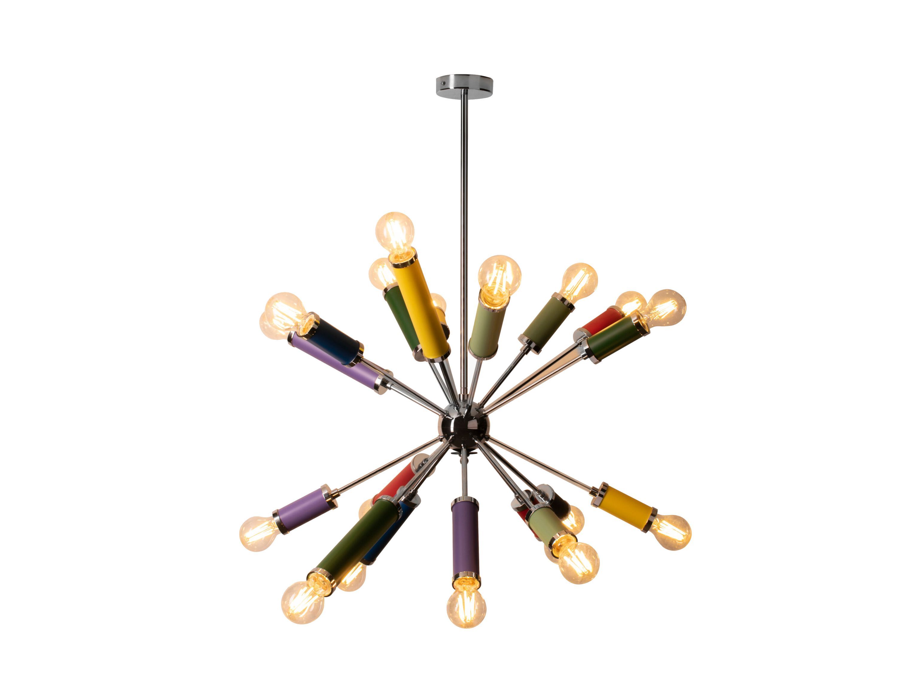 Металлический светодиодный подвесной светильник Lampex Italiana Lumen ARCH-00006611 - Вид №1