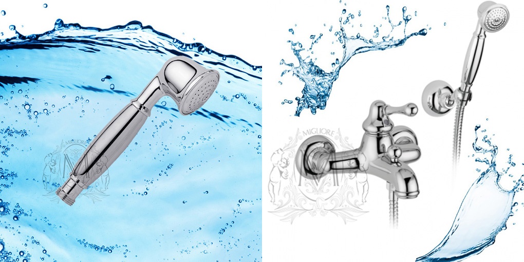 Ручной душ MIGLIORE Ricambi ML.RIC-33.107.CR - хром  - Вид №1