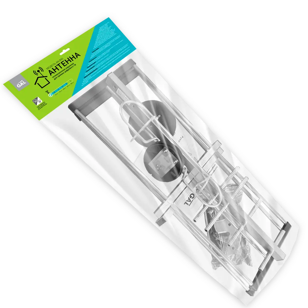 Наружная телевизионная антенна GAL AN-890 для эфирного ТВ-сигнала 89421541 STLM-1574963 - Вид №1