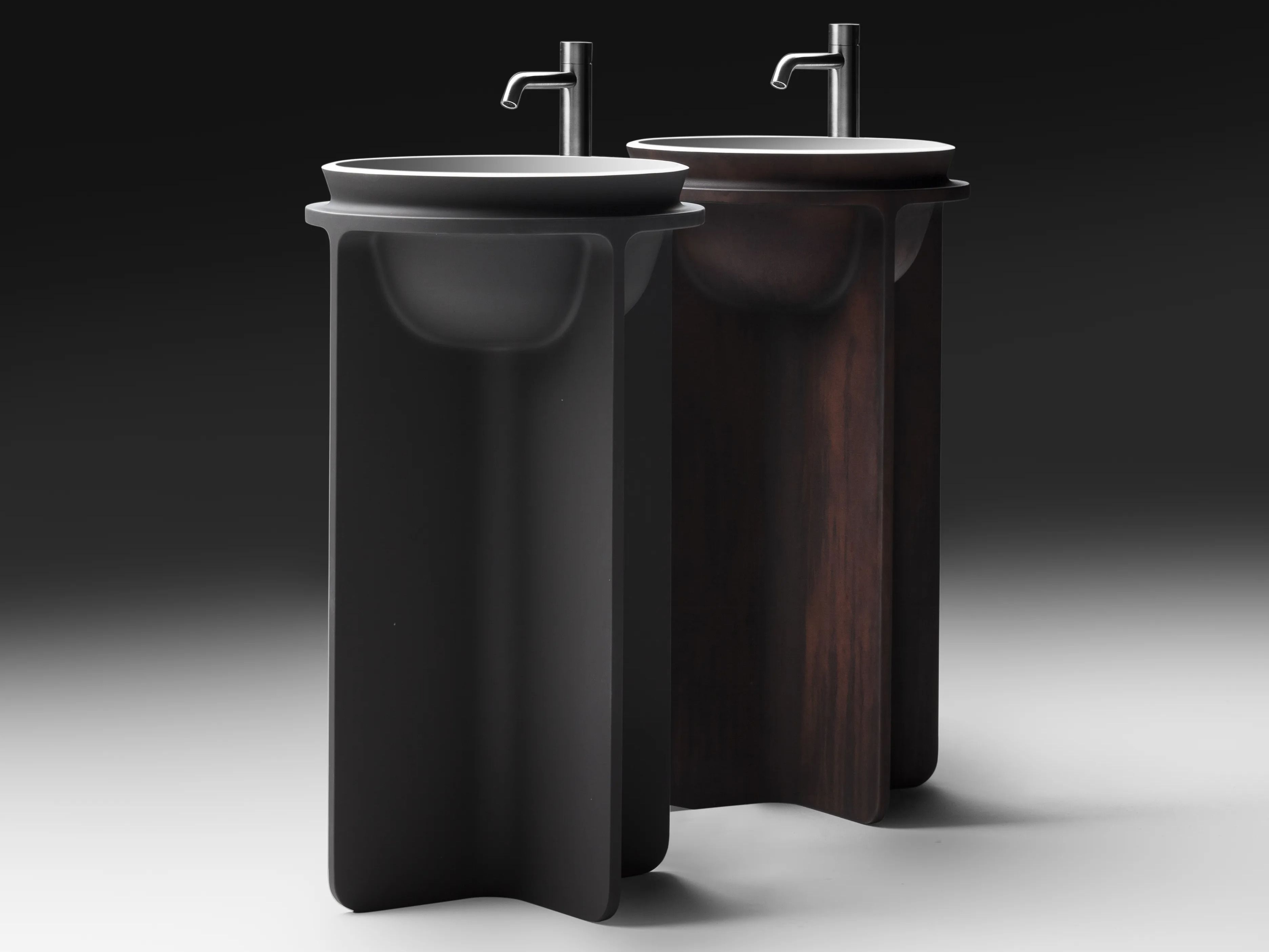 Отдельно стоящая раковина из Cristalplant® Falper Controstampo ARCH-00039553 - Вид №1