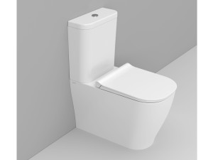 Пол керамический моноблочный туалет