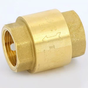 Клапан обратный пружинный YACHT с пластиковым затвором TIEMME 3/4"