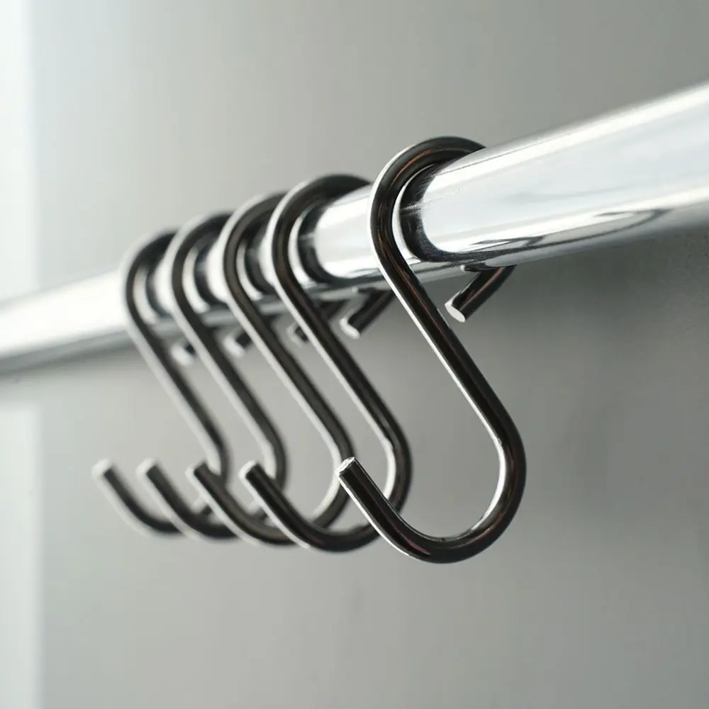 Комплект крючков для рейлинга Lemax 3x2x6 см металл цвет хром 5 шт STLM-2160740 - Вид №3