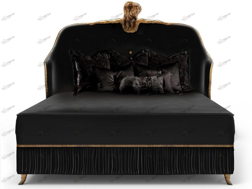 KOKET Кровать из бархата с высоким изголовьем. Forbidden sun-id-1484850