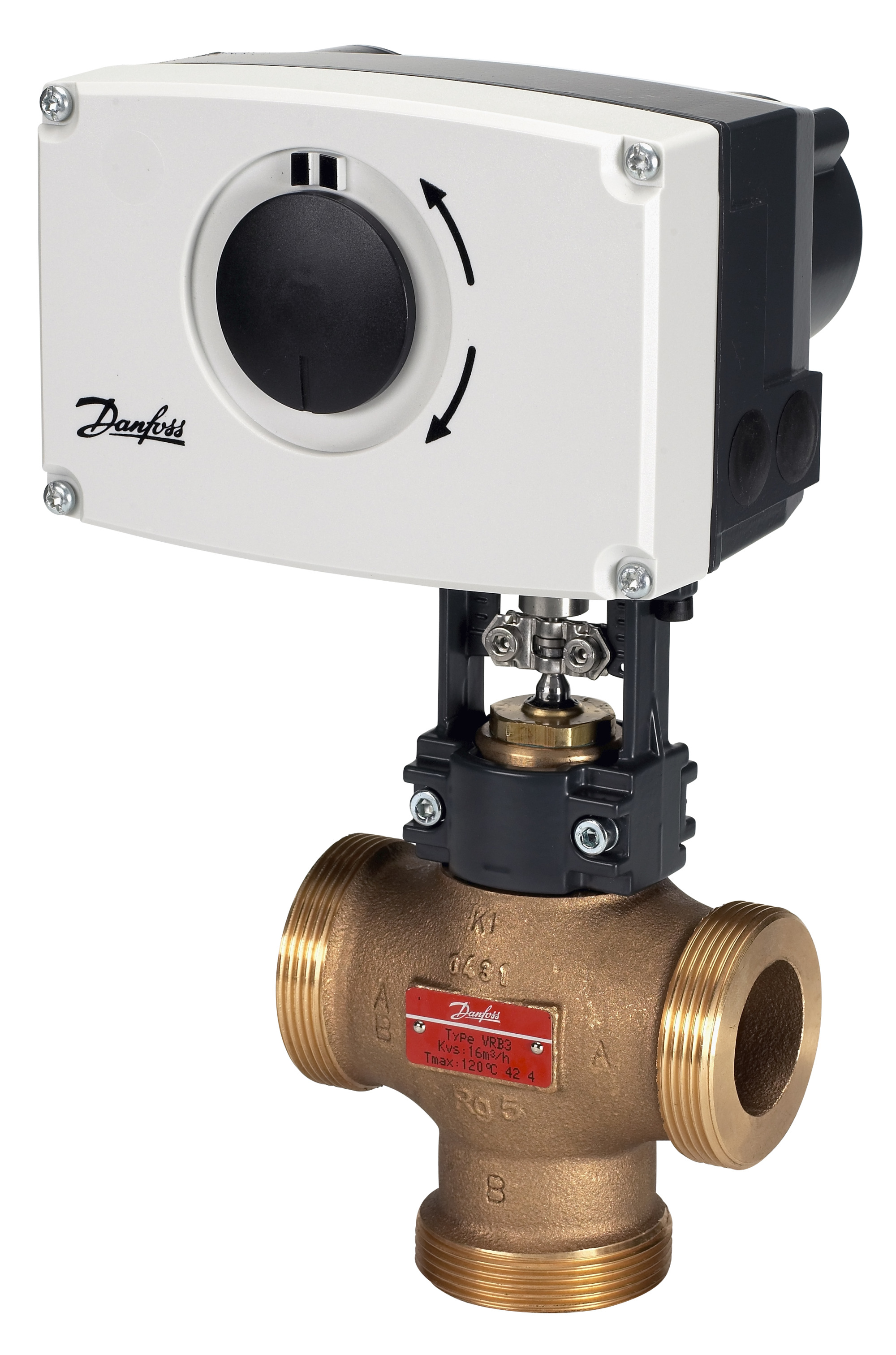 Danfoss Редукторные электроприводы с трехпозиционным управлением AMV 438 SU Эл. привод имп., 230В пер. т 082H0123  - Вид №48