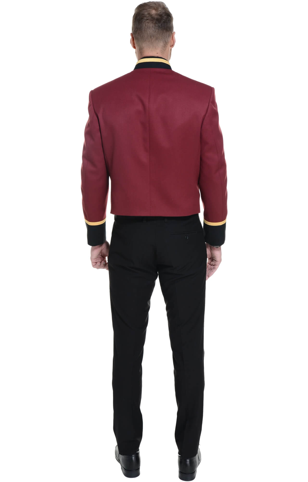 69807 Пиджак укороченный - френч  Швейцар bordeaux El-Risto  Бренд "El-Risto" (Эль Ристо), каталог товаров размер 48/170  - Вид №1